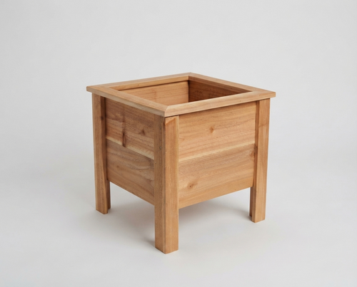 Box A — 16" Square Cedar Planter Box