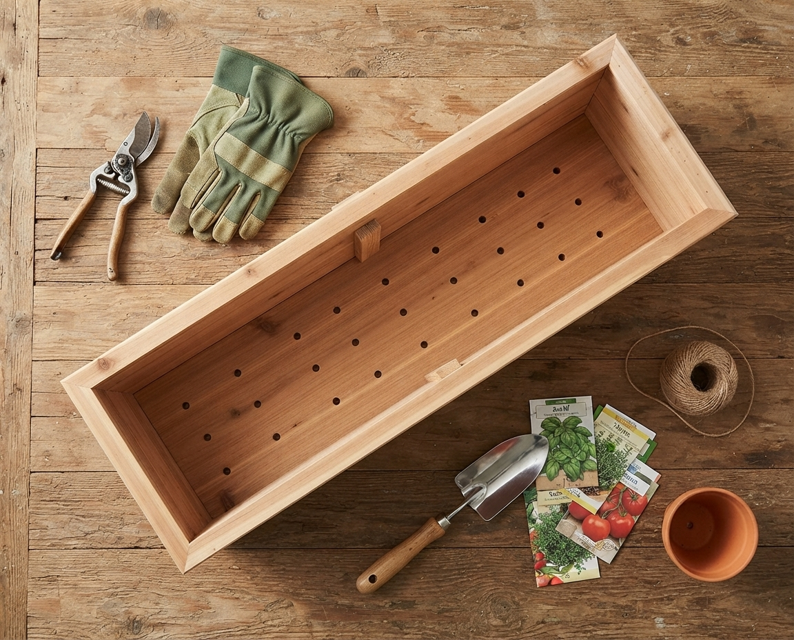 Long Cedar Window Box Planter 46 Inch — The Kind of Window Box That Upsells Your Whole Street